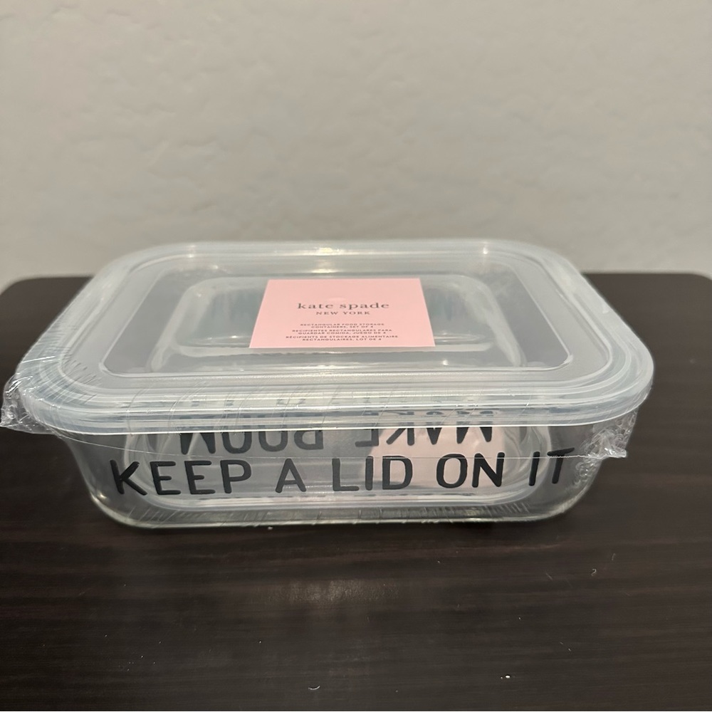 Kate Spade Food Storage Containers